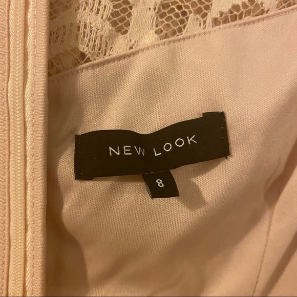 NWOT Light Pink Lace Dress - Picture 4 of 4